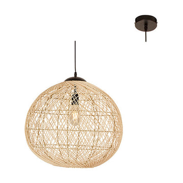 Eurolux Pendant Souira 500 Nature Woven Rattan E27 1x60w - image 01