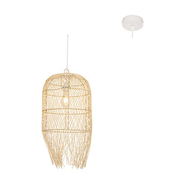 Eurolux Pendant Analia-B Nature Woven Rattan E27 1x60w - image 01