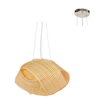 Eurolux Pendant Neda 350 Nature Woven Bamboo E27 1x60w - image 01