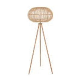 Eurolux Marina NAL Floor Light Nature Woven Rattan E27 1x60w - image 01