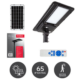 Eurolux Solar Sensor Light Black LED 10200lm 6000K in Electrical & Lighting,Lighting,Exterior Lighting