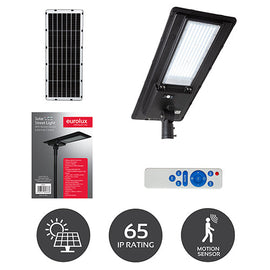 Eurolux Solar Sensor Light Black LED 13800lm 6000K in Electrical & Lighting,Lighting,Exterior Lighting