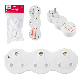 Eurolux Adaptor 3x16A Surge in Electrical & Lighting,Electrical Accessories,Multiplugs & Extension Cords