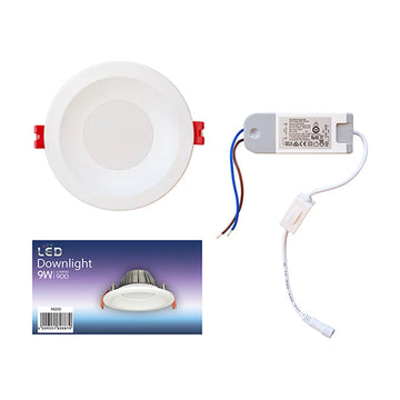Eurolux Downlight Ivory White LED 9w CCT & Triac Dimmable - image 01