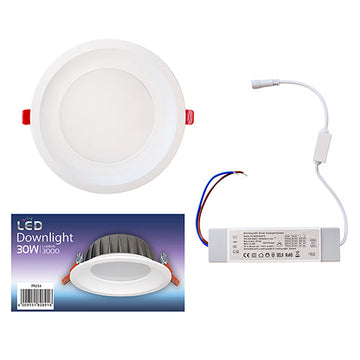 Eurolux Downlight Ivory White LED 30W CCT & Triac Dimmable in Electrical & Lighting,Lighting,Interior Lighting