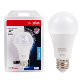 Eurolux LED Globe A60 Classic Day/Night Sensor 12w E27 4000K N in Electrical & Lighting,Lighting,Globes & Tubes