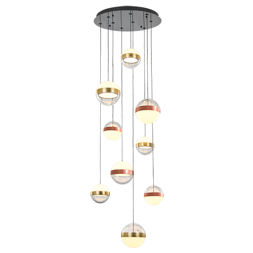 Eurolux Pendant Aurora Medium LED 75W 3000K Dimmable in Electrical & Lighting,Lighting,Interior Lighting