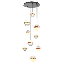 Eurolux Pendant Aurora Medium LED 75W 3000K Dimmable in Electrical & Lighting,Lighting,Interior Lighting