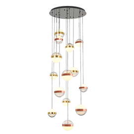 Eurolux Pendant Aurora Large LED 128w 3000K Dimmable in Electrical & Lighting,Lighting,Interior Lighting