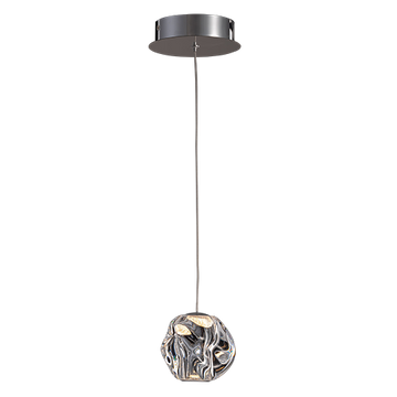 Eurolux Pendant Molten Chrome LED 5W 3000K in Electrical & Lighting,Lighting,Interior Lighting