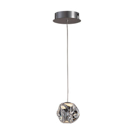 Eurolux Pendant Molten Chrome LED 5W 3000K - image 01