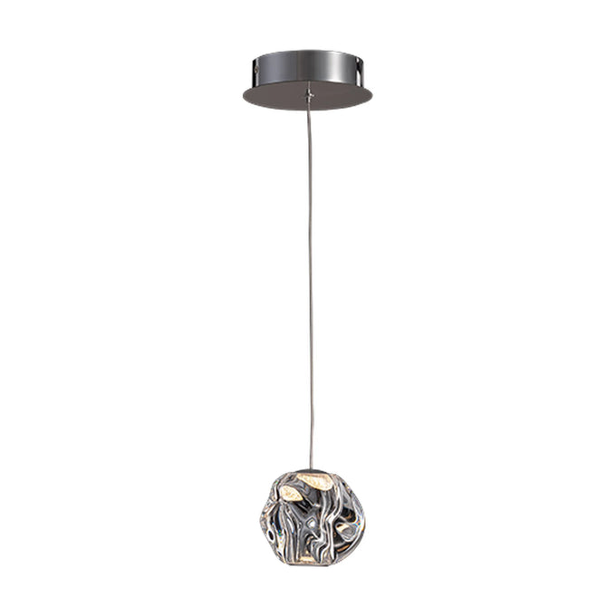 Eurolux Pendant Molten Chrome LED 5W 3000K - image 01