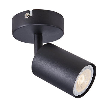Eurolux 1LT Spotlight Urban Single Black GU10 1x5W - image 01