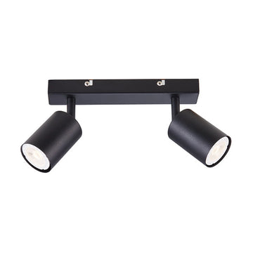 Eurolux 2LT Spotlight Urban Dual Bar Black GU10 2x5W - image 01