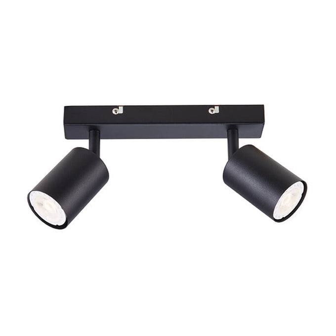 Eurolux 2LT Spotlight Urban Dual Bar Black GU10 2x5W - image 01