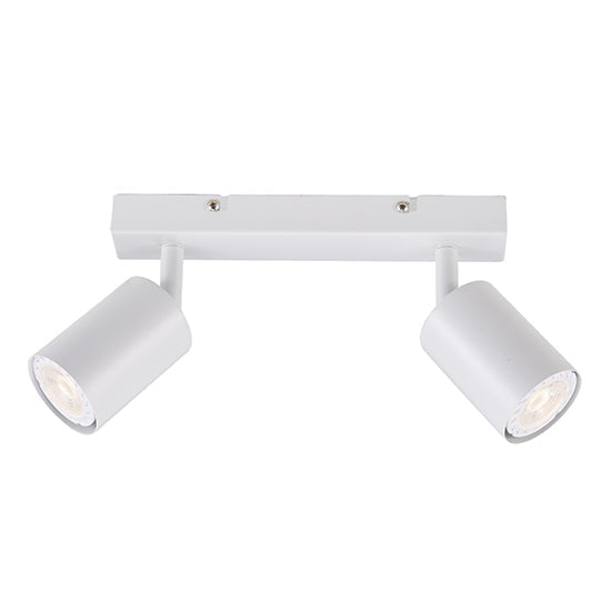 Eurolux 2LT Spotlight Urban Dual Bar White GU10 2x5W in Electrical & Lighting,Lighting,Interior Lighting
