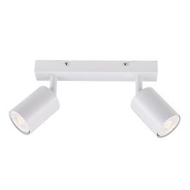 Eurolux 2LT Spotlight Urban Dual Bar White GU10 2x5W in Electrical & Lighting,Lighting,Interior Lighting