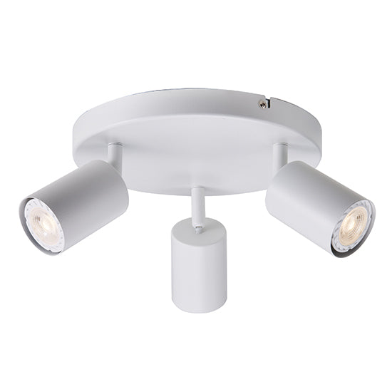 Eurolux 3LT Spotlight Urban Trio Plate White GU10 3x5W in Electrical & Lighting,Lighting,Interior Lighting
