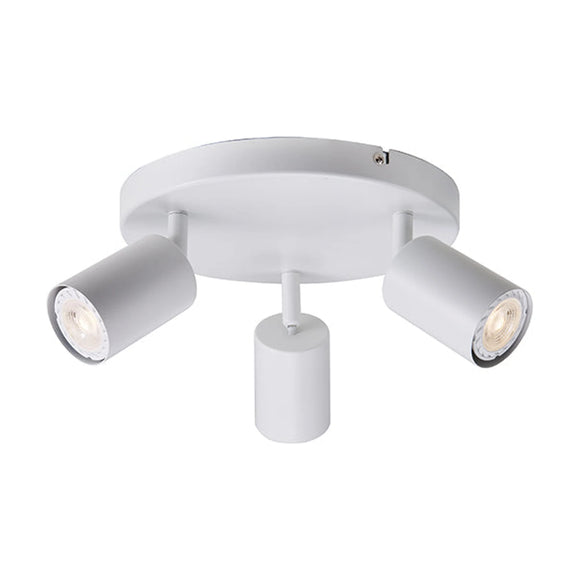 Eurolux 3LT Spotlight Urban Trio Plate White GU10 3x5W - image 01
