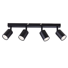 Eurolux 4LT Spotlight Urban Quadra Black GU10 4x5W in Electrical & Lighting,Lighting,Interior Lighting