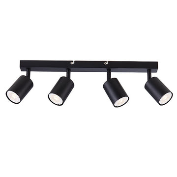 Eurolux 4LT Spotlight Urban Quadra Black GU10 4x5W in Electrical & Lighting,Lighting,Interior Lighting