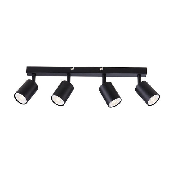 Eurolux 4LT Spotlight Urban Quadra Black GU10 4x5W - image 01