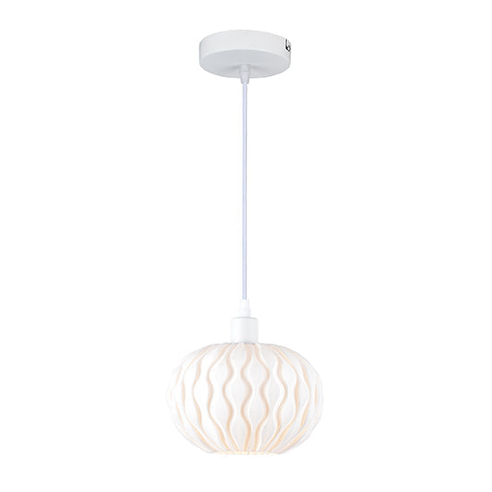 Eurolux Pendant Weavesphere Round White E27 1x40w in Electrical & Lighting,Lighting,Interior Lighting