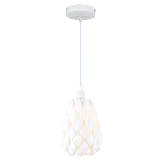 Eurolux Pendant Weavesphere Narrow White E27 1x40w in Electrical & Lighting,Lighting,Interior Lighting