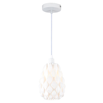 Eurolux Pendant Weavesphere Narrow White E27 1x40w in Electrical & Lighting,Lighting,Interior Lighting