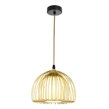 Eurolux Pendant Sunbeam Small White/Gold E27 1x40w in Electrical & Lighting,Lighting,Interior Lighting
