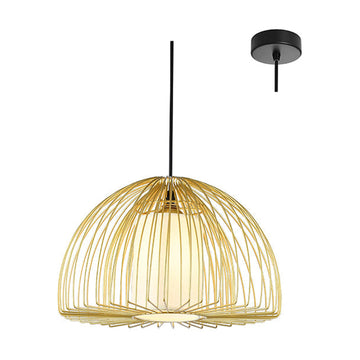 Eurolux Pendant Sunbeam Large White & Gold E27 1x40w - image 01