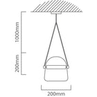 Eurolux Pendant Moderno White LED 8w 3000K - image 01