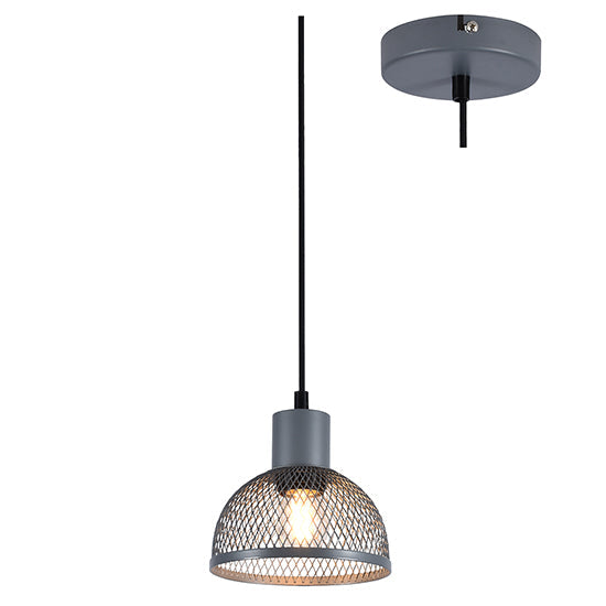 Eurolux Pendant Iron Mesh E27 1x40w in Electrical & Lighting,Lighting,Interior Lighting