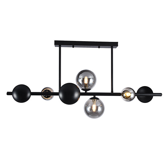 Eurolux Pendant Cosmic Array Black G9 LED 4x3w in Electrical & Lighting,Lighting,Interior Lighting