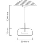 Eurolux Pendant The Pillbox Coffee LED 6w - image 01