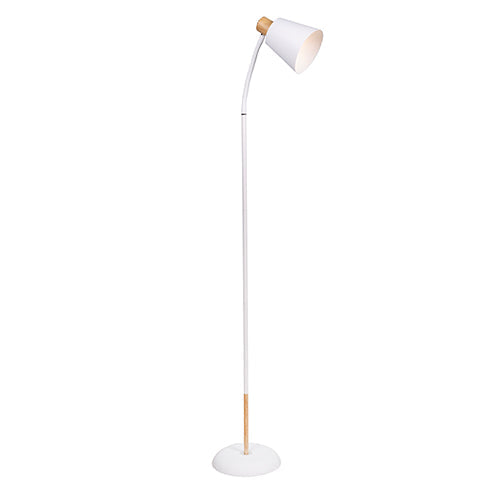 Eurolux Curve Floor Light White & Gold E27 1x40w in Electrical & Lighting,Lighting,Exterior Lighting
