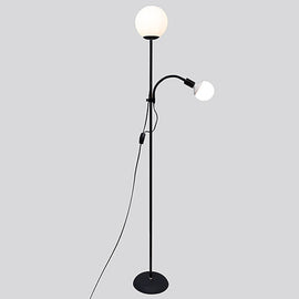 Eurolux Orb Twin Floor Light Black E27 2x40w in Electrical & Lighting,Lighting,Exterior Lighting