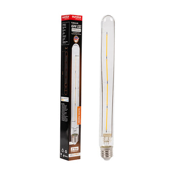 Eurolux LED Tubular Filament T30-300 6w E27 3000K Dimmable - image 01