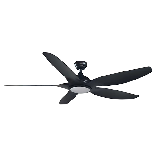 Eurolux Eon Ceiling Fan 5 Blades Matt Black 40w in Electrical & Lighting,Lighting,Ceiling Fans