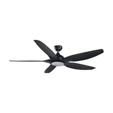 Eurolux Eon Ceiling Fan 5 Blades Matt Black 40w - image 01