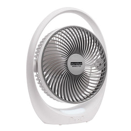 Eurolux Rechargeable LED Table Fan White & Grey in Heating & Cooling,Fans,Cordless