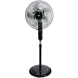Eurolux Eurolux Standing Fan Black & Green 80w in Heating & Cooling,Fans,Ac Powered