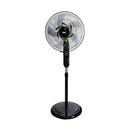 Eurolux Eurolux Standing Fan Black & Green 80w - image 01