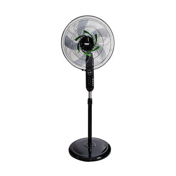 Eurolux Eurolux Standing Fan Black & Green 80w - image 01