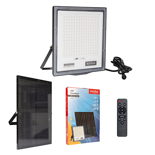 Eurolux Solar Floodlight LED 4000lm 6500K