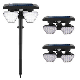 Eurolux Solar Spot/Spike Light Combo Black LED in Electrical & Lighting,Lighting,Exterior Lighting