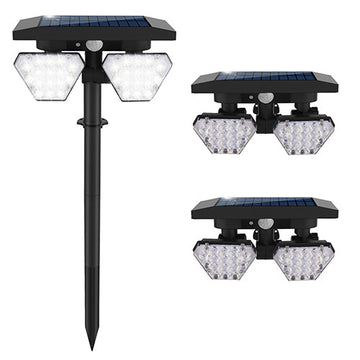 Eurolux Solar Spot/Spike Light Combo Black LED in Electrical & Lighting,Lighting,Exterior Lighting