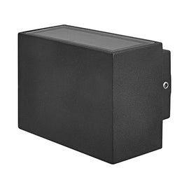Eurolux Dual Wall Light Black LED 2x3w