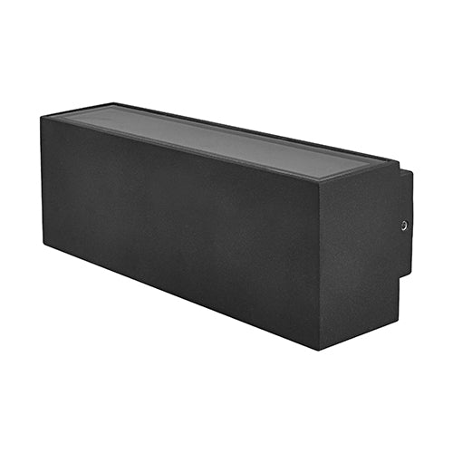 Eurolux Dual Wall Light Black LED 2x6w