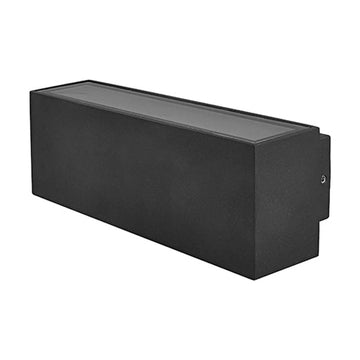Eurolux Dual Wall Light Black LED 2x6w - image 01